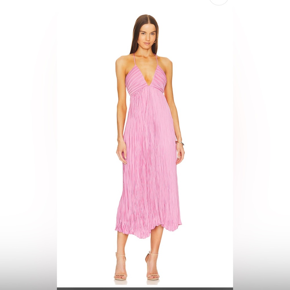 A.L.C. Angelina dress in Chateau Rose
